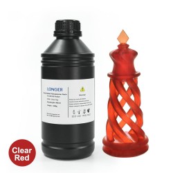 رزین استاندارد رنگ قرمز شفاف لانگر Longer Standard Resin رزین استاندارد رنگ قرمز شفاف لانگر Longer Standard Resin