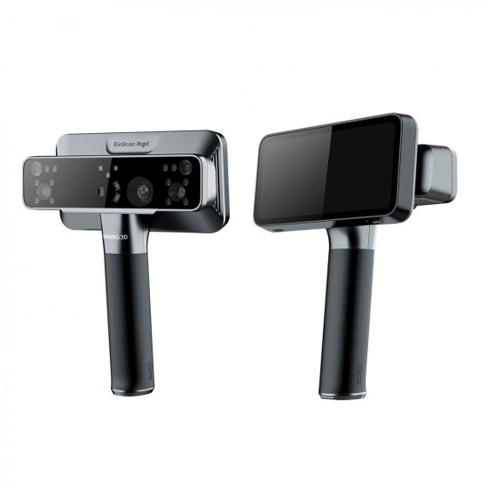اسکنر سه بعدی مستقل EinScan Rigil مجهز به ۵۰ خط لیزر آبی و رم ۳۲ گیگابایت با نمایشگر 2K AMOLED ساخت شاینینگ تری دی