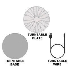 میز گردان Basic Turntable برند 3DMakerPro