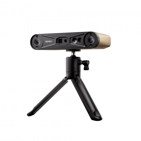 اسکنر سه بعدی ریواپوینت Revopoint INSPIRE 2 مجهز به لیزر چندخطه مادون قرمز و دقت ۰.۰۳ میلی متر سبک دستی