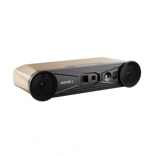 اسکنر سه بعدی ریواپوینت Revopoint INSPIRE 2 مجهز به لیزر چندخطه مادون قرمز و دقت ۰.۰۳ میلی متر سبک دستی