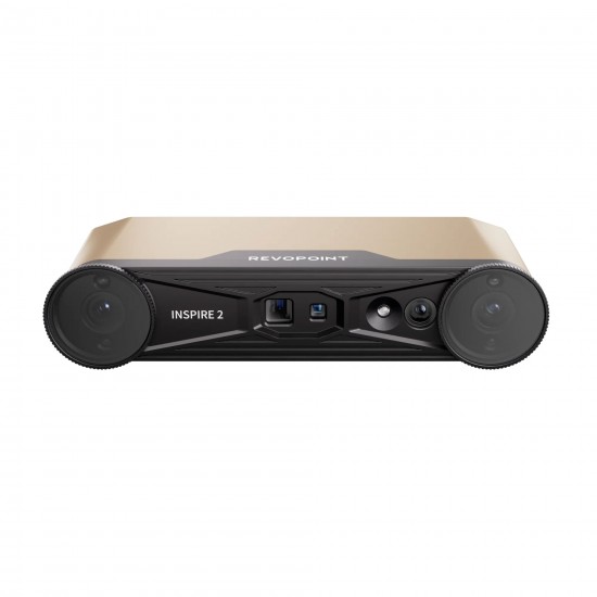 اسکنر سه بعدی ریواپوینت Revopoint INSPIRE 2 مجهز به لیزر چندخطه مادون قرمز و دقت ۰.۰۳ میلی متر سبک دستی