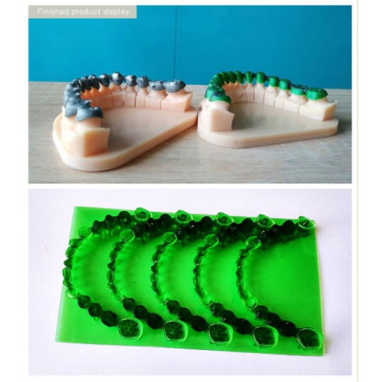 رزین ریخته گری مخصوص دندانسازی رنگ سبز برند ایسان Esun Castable resin for dental