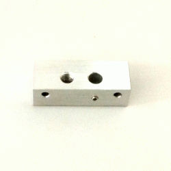 محفظه نگهدارنده آلومینیومی اکسترودر MK7/MK8 (تکی) محفظه نگهدارنده آلومینیومی اکسترودر MK7/MK8 (تکی)