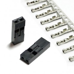 هوزینگ 2 پین مادگی + مغزی (بسته 5 تایی)