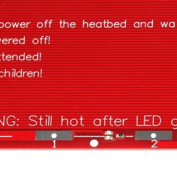 هیت بد(PCB Heated Bed) مدل MK2B قرمز با سیم هیت بد(PCB Heated Bed) مدل MK2B قرمز با سیم