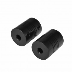 کوپلینگ فلکسیبل (انعطاف پذیر-flexible coupling) با آنادایز مشکی 5 به 8 کوپلینگ فلکسیبل (انعطاف پذیر-flexible coupling) با آنادایز مشکی 5 به 8