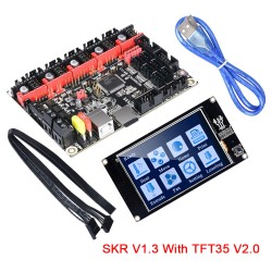 برد کنترلر پرینترهای سه بعدی BIGTREETECH SKR V1.3 control board 32 Bit همراه با نمایشگر TFT35 برد کنترلر پرینترهای سه بعدی BIGTREETECH SKR V1.3 control board 32 Bit همراه با نمایشگر TFT35