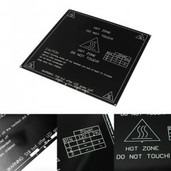 هیت بد(PCB HEATED BED) مدل MK2B R1 مشکی هیت بد(PCB HEATED BED) مدل MK2B R1 مشکی