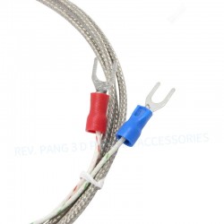 سنسور دما ترموکوپل نوع K با پراب میله ای سایز 3 در 15- K-type Thermocouple سنسور دما ترموکوپل نوع K با پراب میله ای سایز 3 در 15- K-type Thermocouple