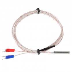سنسور دما ترموکوپل نوع K با پراب میله ای سایز 4 در 30- K-type Thermocouple سنسور دما ترموکوپل نوع K با پراب میله ای سایز 4 در 30- K-type Thermocouple