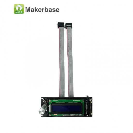 نمایشگر کنترلر پرینتر سه بعدی MKS LCD1602 همراه با کابل