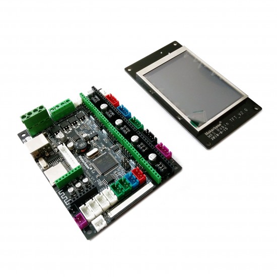 برد کنترلر پرینترهای سه بعدی MKS Robin Nano STM32 همراه با نمایشگر رنگی و لمسی Robin TFT3.2