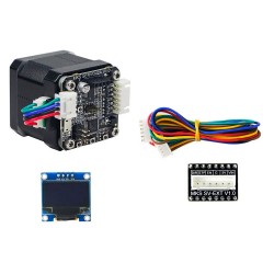 استپر موتور دو فاز 1.8 درجه مدار بسته MKS SERVO42A Nema17 همراه با نمایشگر استپر موتور دو فاز 1.8 درجه مدار بسته MKS SERVO42A Nema17 همراه با نمایشگر