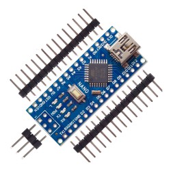 برد آردوینو Nano نسخه 3 با چیپ مبدل CH340G برد آردوینو Nano نسخه 3 با چیپ مبدل CH340G