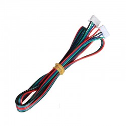سیم استپر موتور Nema17 دو متری با سوکت HX2.54  چهار پین سیم استپر موتور Nema17 دو متری با سوکت HX2.54  چهار پین