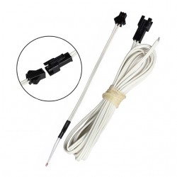 ماژول ترمیستور Thermistor 100K NTC 3950 با سیم دو متری و کانکتور دو پین ماژول ترمیستور Thermistor 100K NTC 3950 با سیم دو متری و کانکتور دو پین