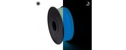 فیلامنت PLA آبی شب نما (درخشان در تاریکی) 1.75mm