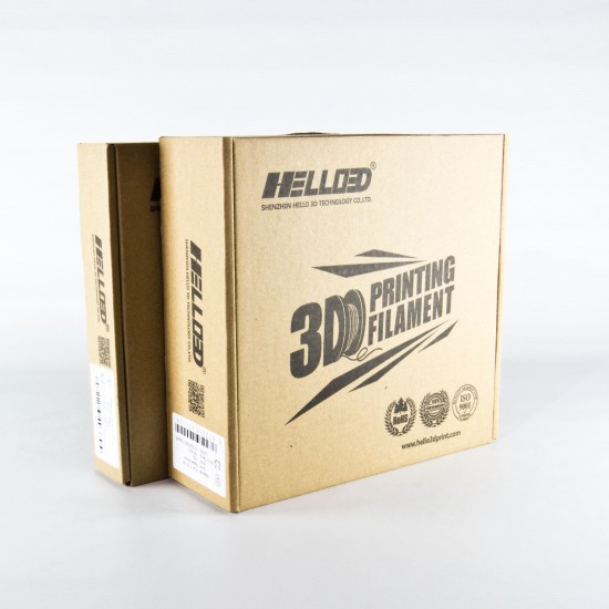 فیلامنت Silk-PLA برند HELLO 3D رنگ طلایی 1.75mm