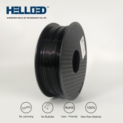 فیلامنت PLA برند HELLO 3D رنگ سیاه 1.75mm فیلامنت PLA برند HELLO 3D رنگ سیاه 1.75mm
