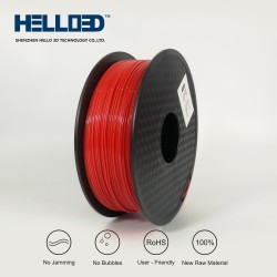 فیلامنت PLA برند HELLO 3D رنگ قرمز 1.75mm فیلامنت PLA برند HELLO 3D رنگ قرمز 1.75mm