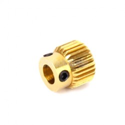 پولی اکسترودرMK7/MK8 مناسب برای فیلامنت 1.75 و 3 میلی متر 26 دندانه پولی اکسترودرMK7/MK8 مناسب برای فیلامنت 1.75 و 3 میلی متر 26 دندانه