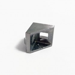 نبشی آلومینیومی 90 درجه مناسب برای پروفیل آلومینیومی سری 20