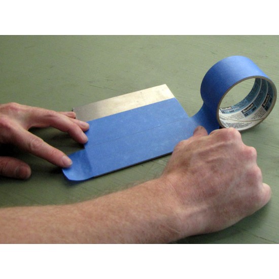 نوار چسب مقاوم در برابر حرارت "بلو تیپ" blue masking tape