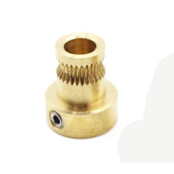 پولی اکسترودر MK8 شفت 5 میلیمتر مناسب برای فیلامنت 1.75 و 3 mm پولی اکسترودر MK8 شفت 5 میلیمتر مناسب برای فیلامنت 1.75 و 3 mm