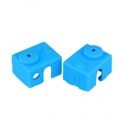 پوشش سیلیکونی محفظه آلومینیومی هیتر مخصوص E3D V6 نوع کوتاه پوشش سیلیکونی محفظه آلومینیومی هیتر مخصوص E3D V6 نوع کوتاه