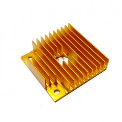 هیت سینک طلایی 40x40x11 میلی متر - HEAT SINK