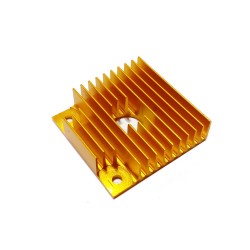 هیت سینک طلایی 40x40x11 میلی متر - HEAT SINK هیت سینک طلایی 40x40x11 میلی متر - HEAT SINK