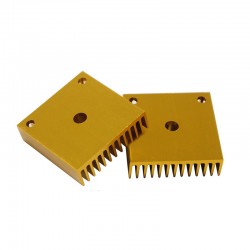 هیت سینک طلایی 40x40x11 میلی متر - HEAT SINK نوع B هیت سینک طلایی 40x40x11 میلی متر - HEAT SINK نوع B