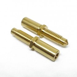 نازل و پیچ سوراخدار یک تکه مخصوص اکسترودر MK - قطر نازل 0.2mm نازل و پیچ سوراخدار یک تکه مخصوص اکسترودر MK - قطر نازل 0.2mm