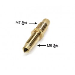 نازل و پیچ سوراخدار یک تکه مخصوص اکسترودر E3d V6 - قطر نازل 0.2mm نازل و پیچ سوراخدار یک تکه مخصوص اکسترودر E3d V6 - قطر نازل 0.2mm