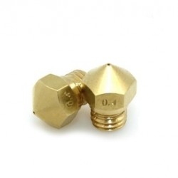 نازل برنجی اکسترودر 0.3 مدل mk10 رزوه m7 