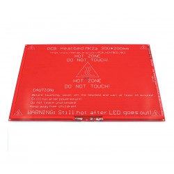 هیت بد(PCB Heated Bed) مدل MK2a ابعاد 214x314 میلیمتری هیت بد(PCB Heated Bed) مدل MK2a ابعاد 214x314 میلیمتری