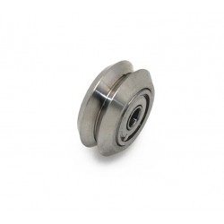 چرخ DUAL V جنس استیل با دو عدد بلبرینگ Openbuilds stainless steel V wheel - 625zz چرخ DUAL V جنس استیل با دو عدد بلبرینگ Openbuilds stainless steel V wheel - 625zz
